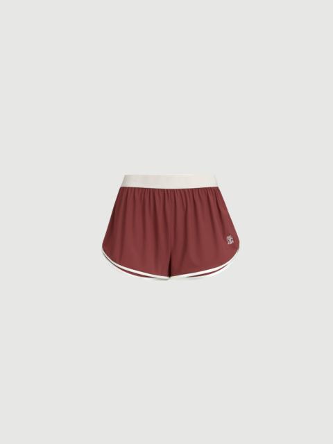 Brunello Cucinelli Techno jersey shorts with logo