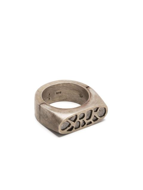 Parts of Four Sistema Oval ring