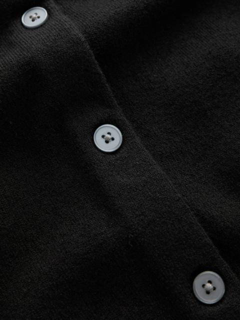 BODEN Camilla Cotton Crew Cardigan-Black