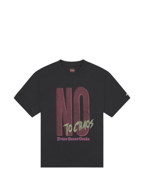 EVISU No To Chaos graphic-print T-shirt