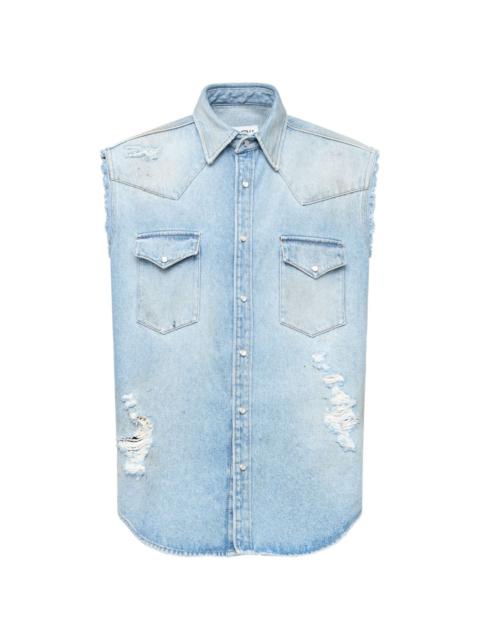 MM6 Maison Margiela sleeveless shirt