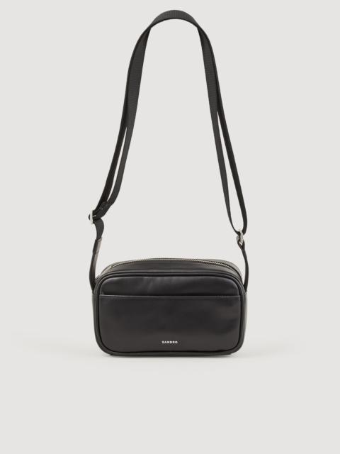 Sandro Small smooth leather bag