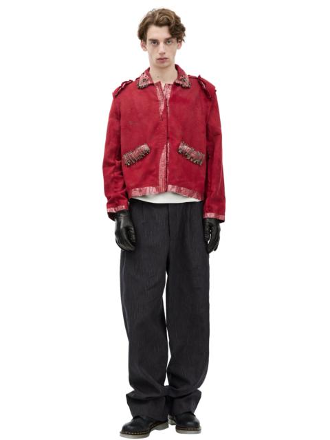 Enfants Riches Déprimés COUTURE DECONSTRUCTED JACKET (RED)