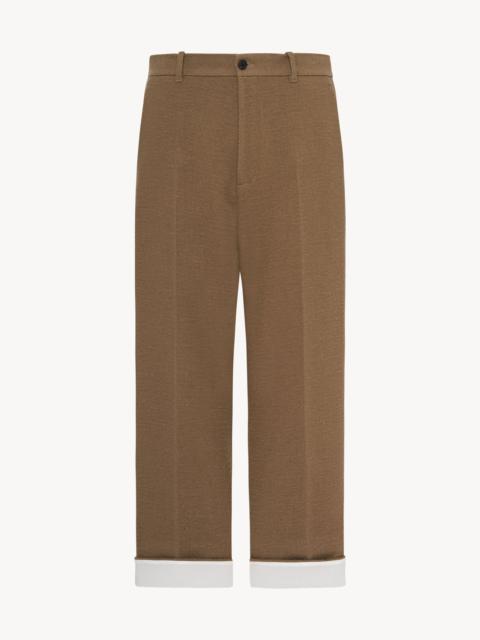 The Row Gustavo Pant in Virgin Wool and Linen