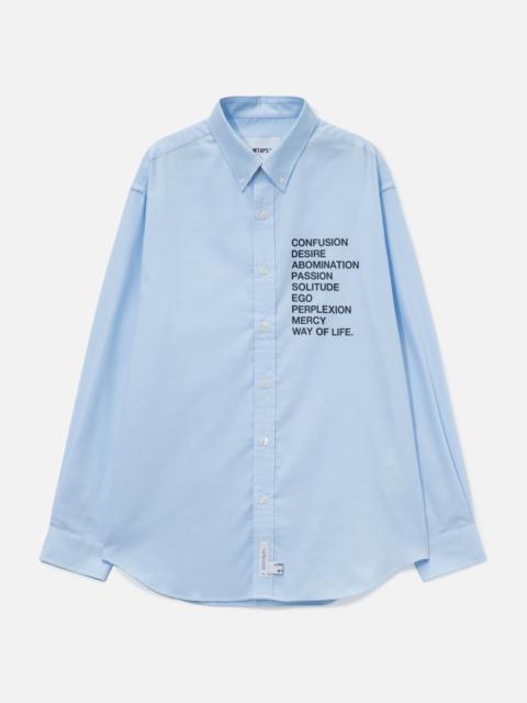 WTAPS BD 01 / LS / CTPL. OXFORD. RF