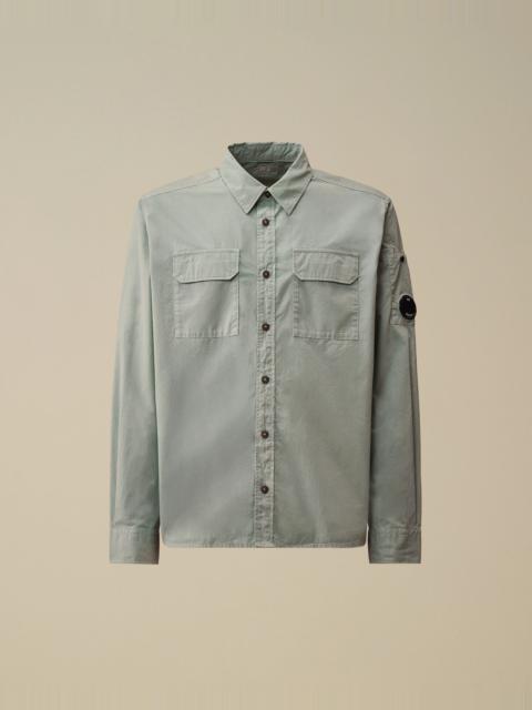 C.P. Company Organic Gabardine Long Sleeve Lens Shirt