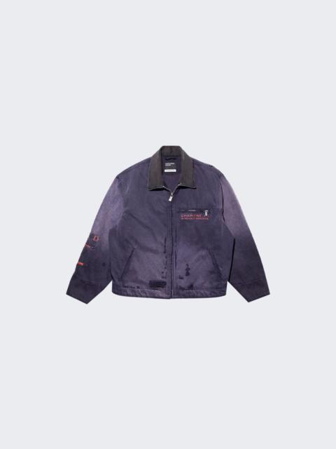 Enfants Riches Déprimés Chapite Xxi Moleskin Word Jacket Faded Purple