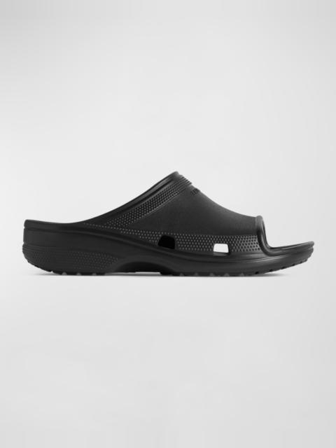 BALENCIAGA x Crocs Men's Rubber Slide Sandals