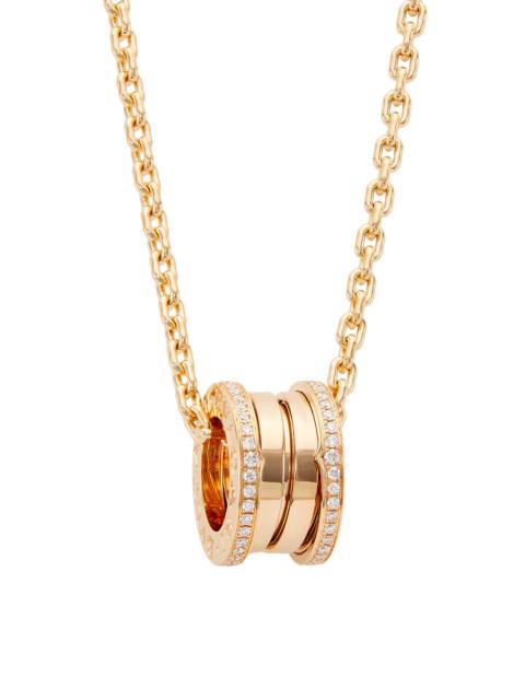 BVLGARI Women's B. zero1 18K Rose Gold & Diamond Pendant Necklace - Rose Gold