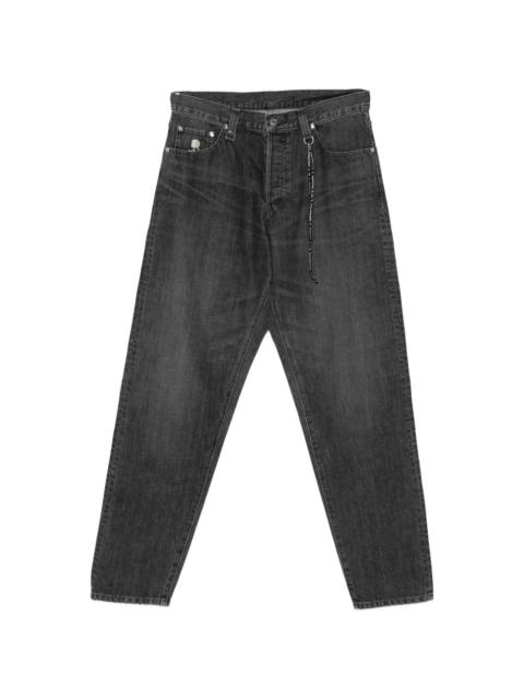 mastermind JAPAN patched jeans