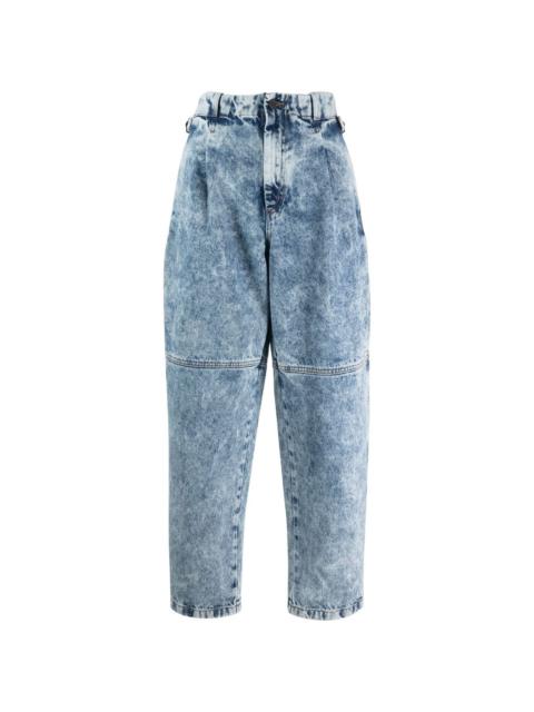 THE MANNEI high-waisted Shobak jeans