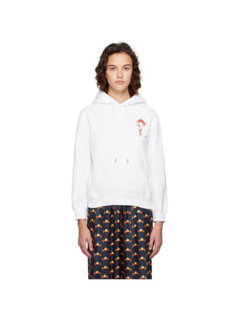 Lanvin White Classic Hoodie