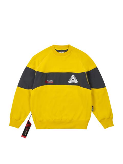 PALACE POLARTEC 200 CREW YELLOW