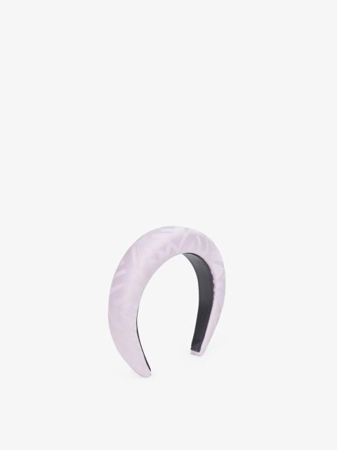 FENDI Pink silk headband