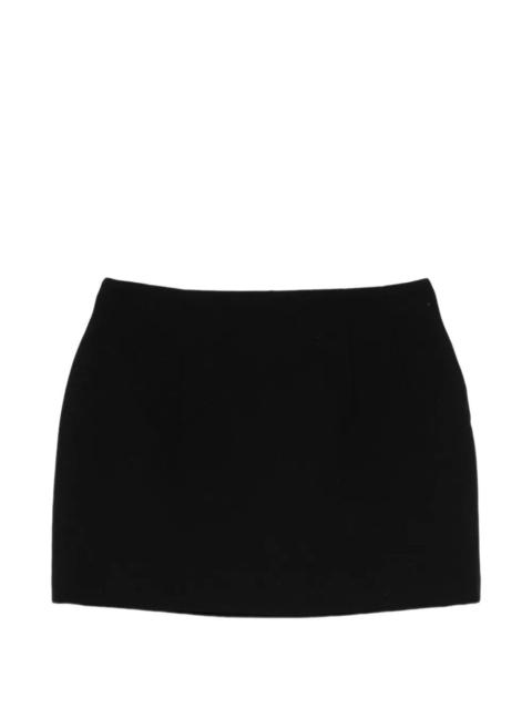 WARDROBE.NYC concealed-zip mini skirt