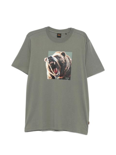 BOSS Boss Dobermann Bear-graphic T-shirt