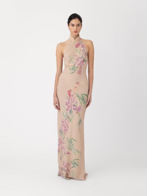 SAU LEE GILLIAN CHIFFON DRESS