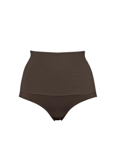 Gredin high-waisted bikini briefs