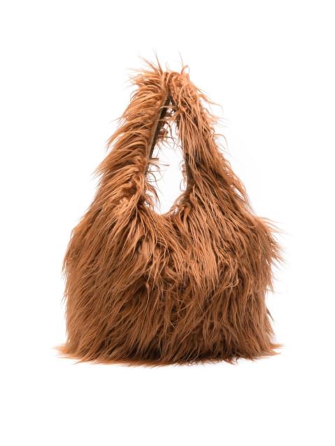 Dries Van Noten Faux fur handbag
