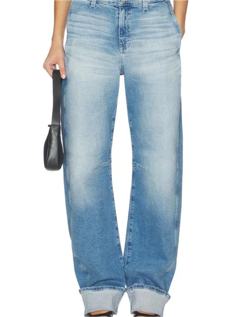 AG Jeans Mercer High Rise Barrel Extended Jeans