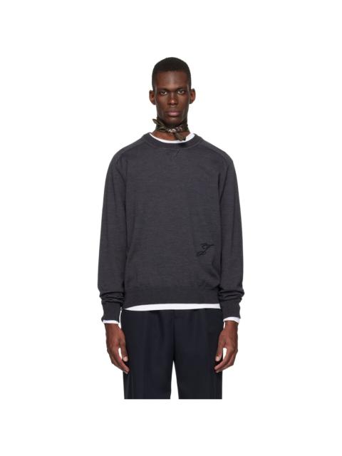 JACQUEMUS Gray 'The J' Sweater