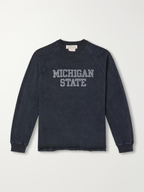 REMI RELIEF Michigan State Printed Cotton-Jersey T-shirt