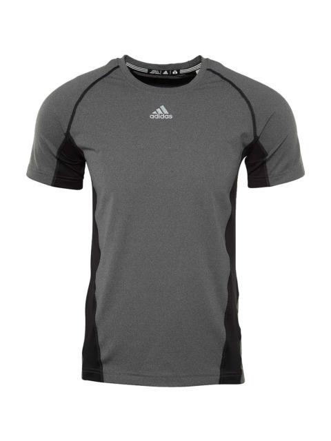 adidas Fitted Short Sleeves T-Shirt "Dark Grey Heather / Black" Z33549
