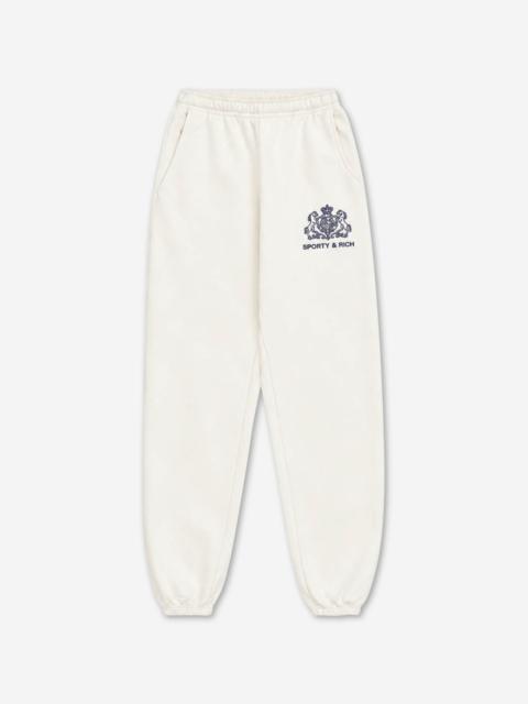 Sporty & Rich COTTON FLEECE JOGGERS