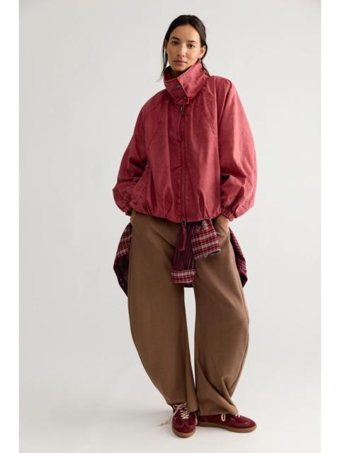 FREE PEOPLE Chelsea Funnel-Neck Jacket