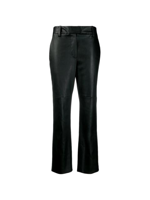 Brunello Cucinelli cropped straight leg trousers