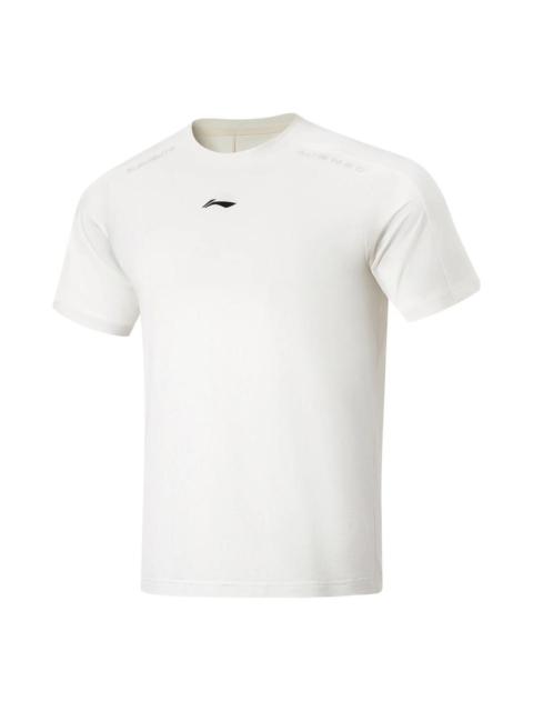 Li-Ning Li-Ning Athletic Training Tee 'White' ATST035-1