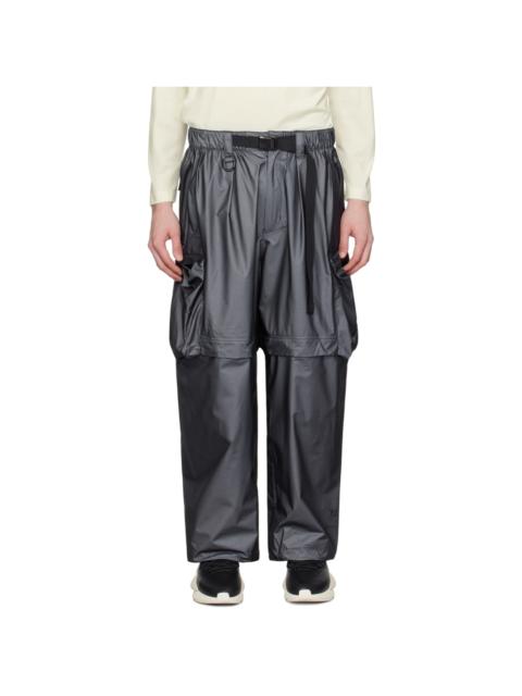 Y-3 Black Pocket Cargo Pants