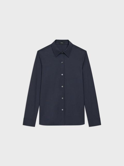Straight Shirt in Good Wool