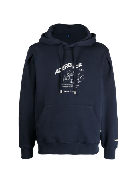 ADER error logo-print drawstring hoodie