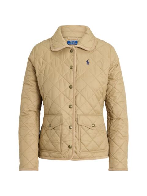 Polo Ralph Lauren quilted logo-embroidered jacket