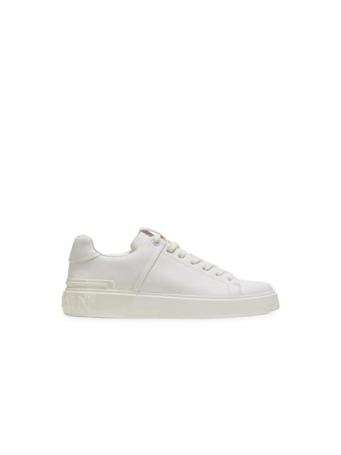 Balmain B-Court trainers in calfskin