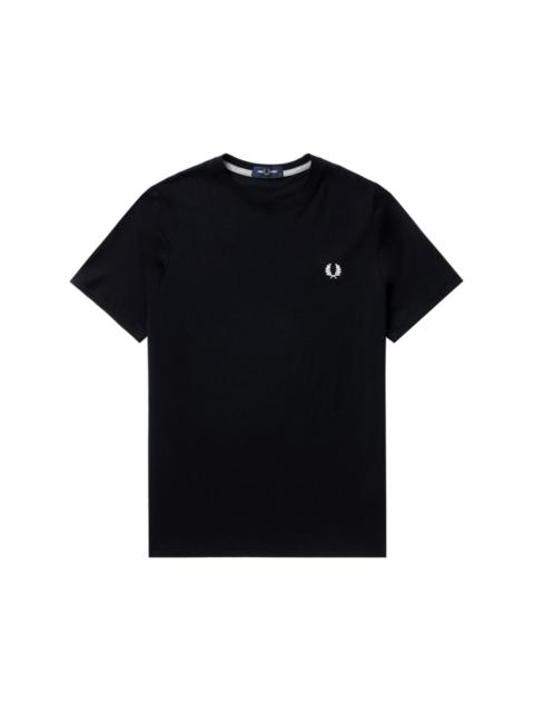 Fred Perry logo-embroidered cotton T-shirt