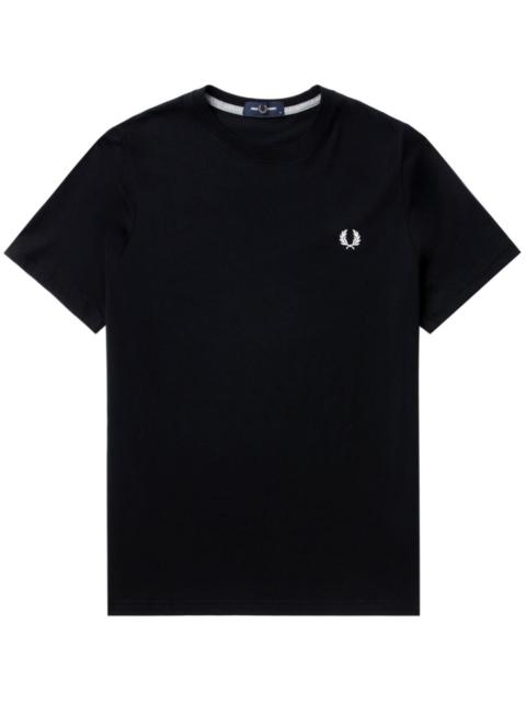 Fred Perry logo-embroidered cotton T-shirt
