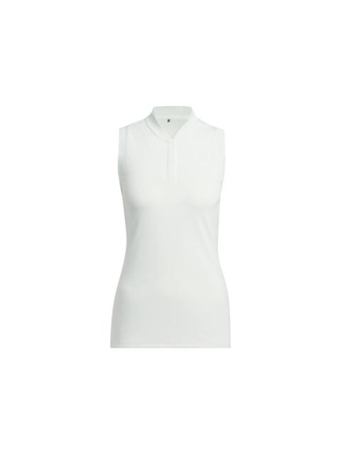 adidas adidas Women's Ultimate365 Tour Heat.Rdy Sleeveless Polo Shirt Crystal Jade