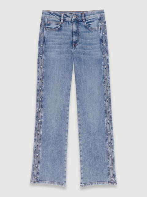 maje Straight-leg jeans