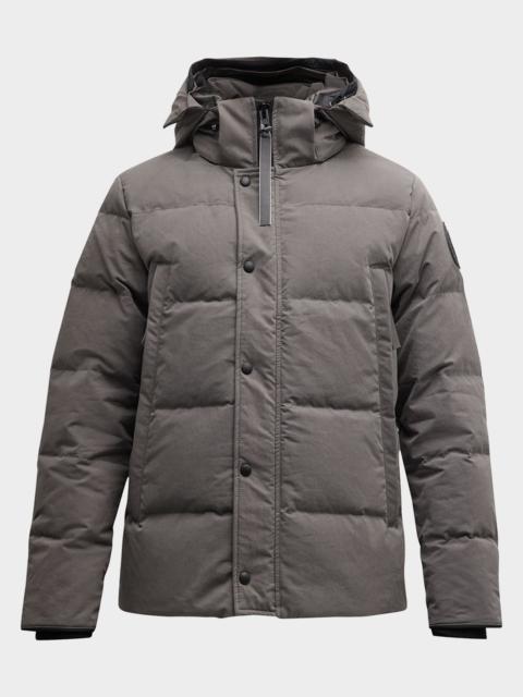 Canada Goose Men's Coated Wyndham Black Label Parka