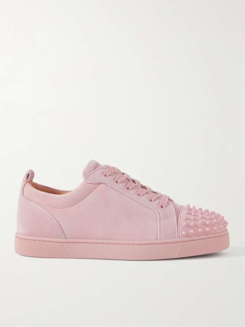 Louis Junior Spikes Cap-Toe Suede Sneakers