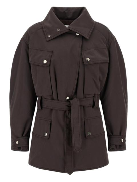 THE ANDAMANE The Andamane Belted-waistband Multi-pocket Jacket