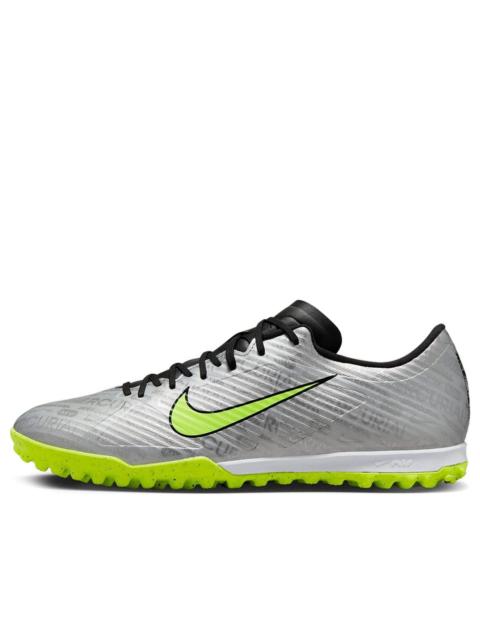 Nike Nike Zoom Vapor 15 Academy TF Turf 'Metallic Silver Volt' FB8396-060