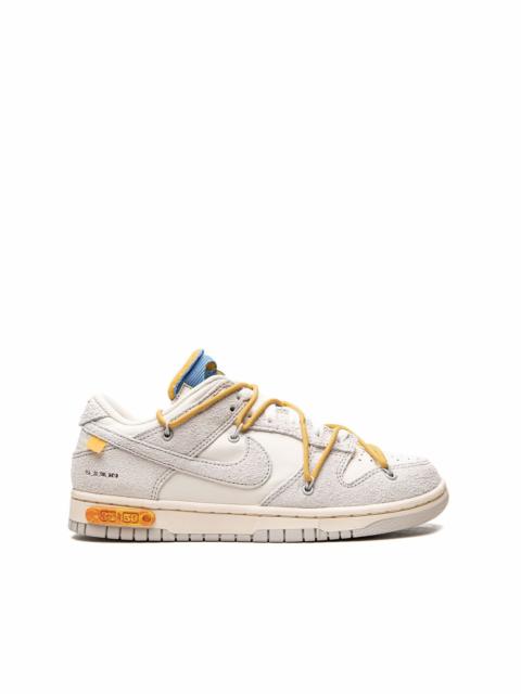 x Off-White Dunk Low "Lot 34 of 50" sneakers