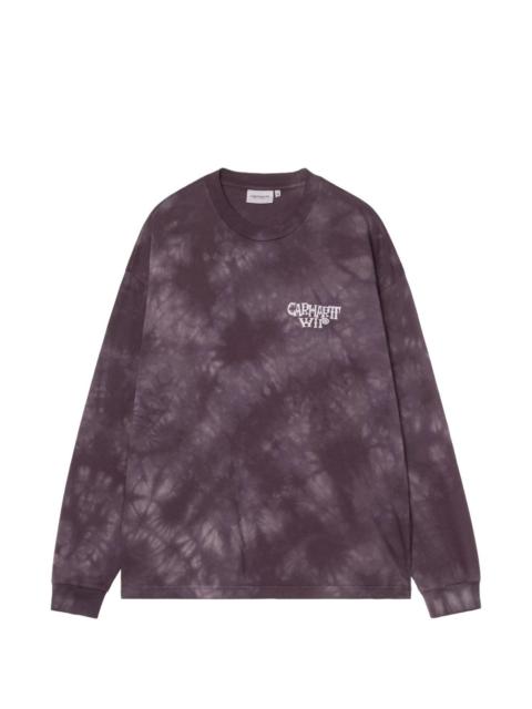 Carhartt WIP L/S Radiate tie-dye long-sleeve sweatshirt