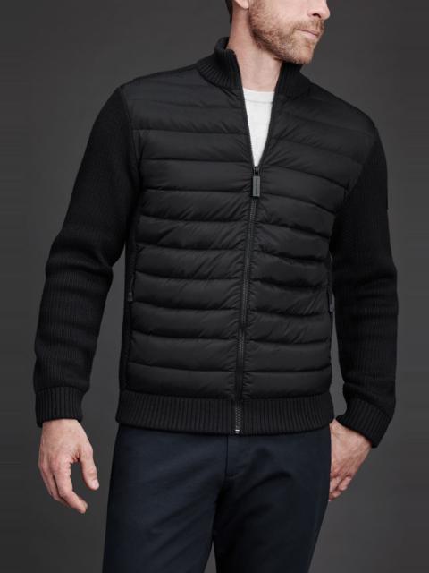 Canada Goose MEN'S HYBRIDGE KNIT DOWN JACKET BLACK LABEL