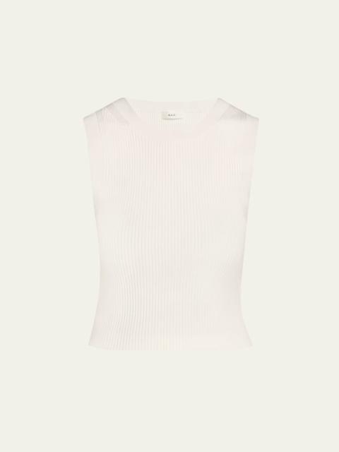 A.L.C. Kayla Fitted Rib Top