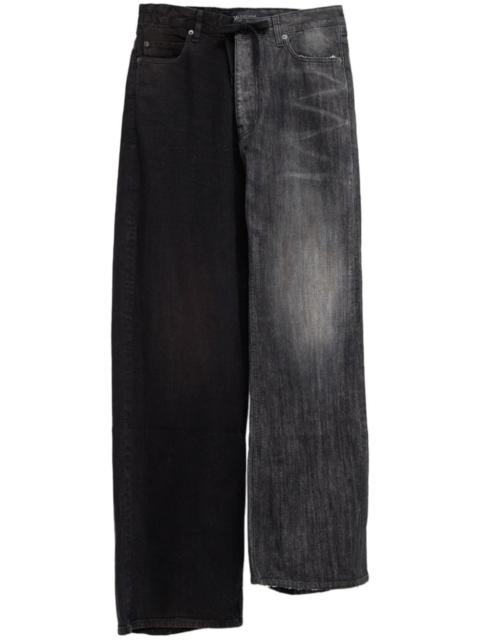 BALENCIAGA asymmetric jeans
