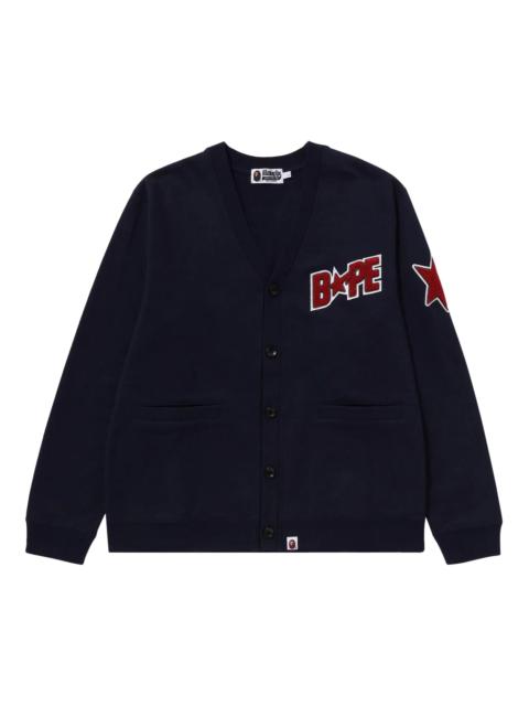 A BATHING APE® BAPE Sta Sweat Cardigan 'Navy'